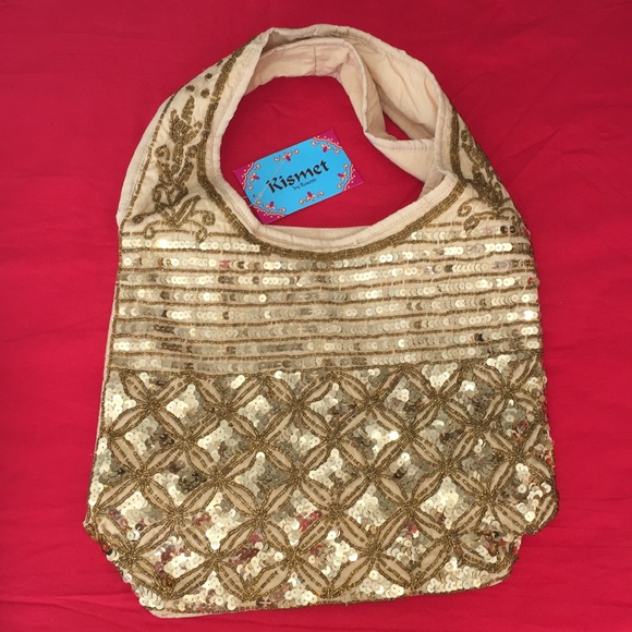 Gold Sequin Bag - Picture 1 of 5